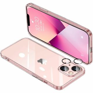 IPhone14 ケース クリア アイフォン14 レンズ保護(その他)