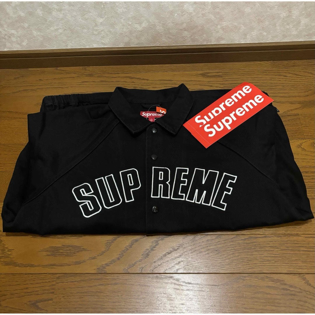 Supreme(シュプリーム)のSupreme Arc Denim Coaches Jacket Black メンズのジャケット/アウター(ブルゾン)の商品写真