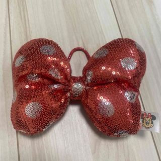 Disney - ディズニー　ヘアゴム　スパンコール　美品