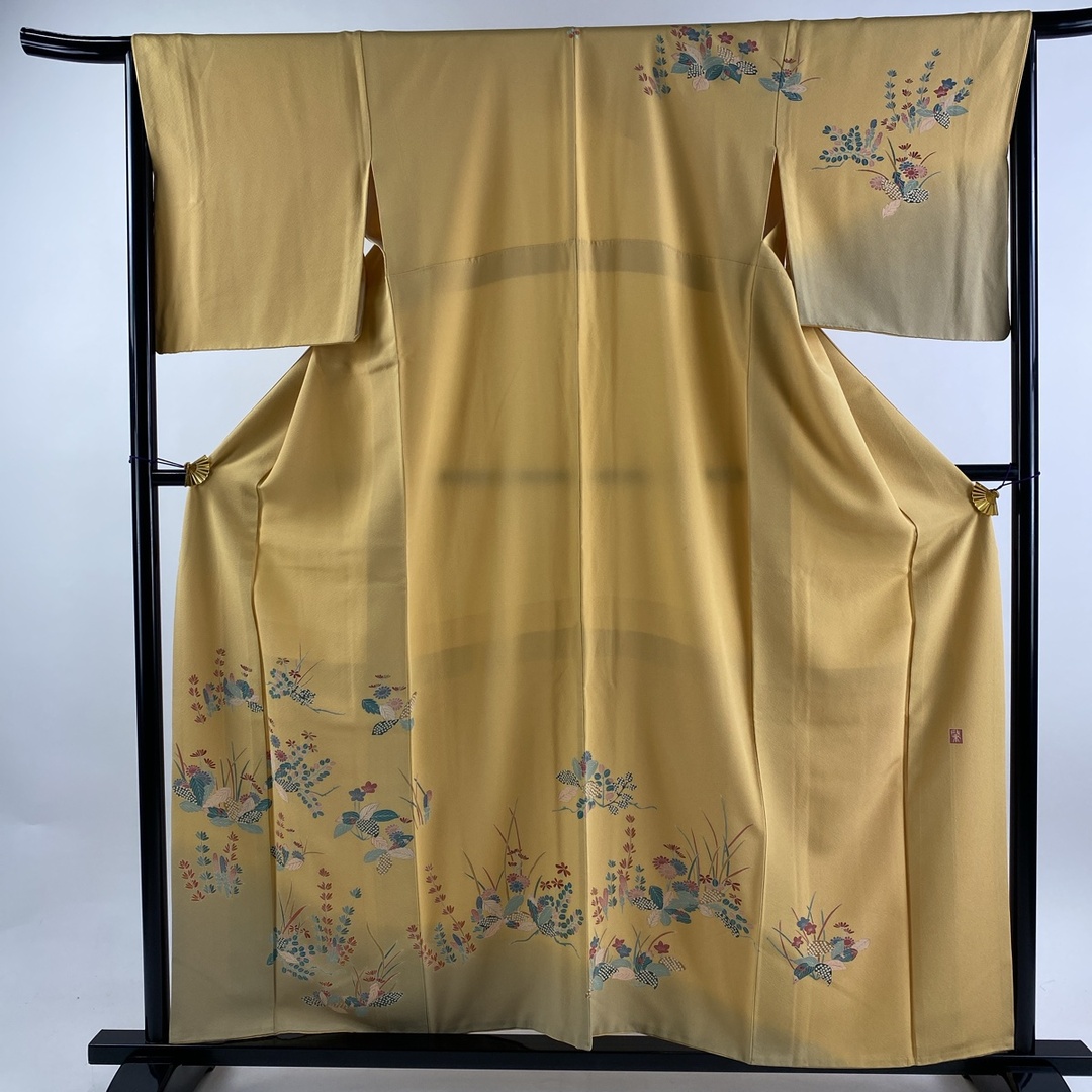 訪問着 身丈156.5cm 裄丈67cm 正絹 美品 秀品 【中古】 レディースの水着/浴衣(着物)の商品写真