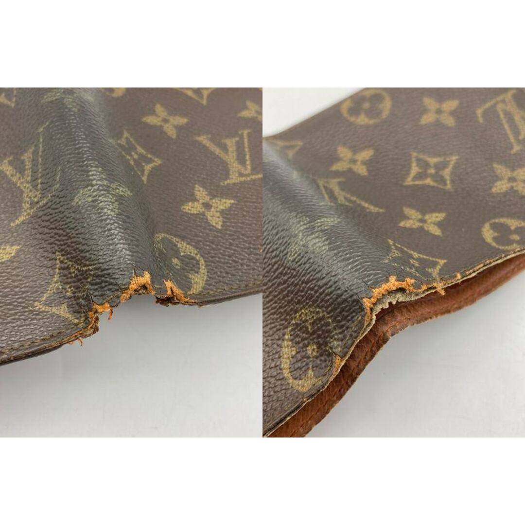 LOUIS VUITTON ルイヴィトン モノグラム  ポルト ビエ カルトクレディ 2つ折り札入れ M60879 中古 D4 メンズのファッション小物(折り財布)の商品写真