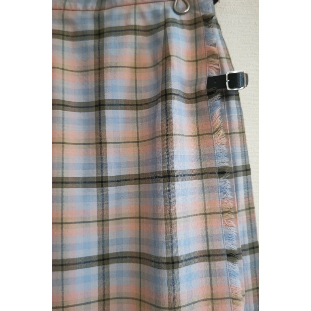 Yorkland(ヨークランド)のヨークランドで購入⭐キルトスカート　GLEN NEVIS 春夏物(Ｌ レディースのスカート(ロングスカート)の商品写真