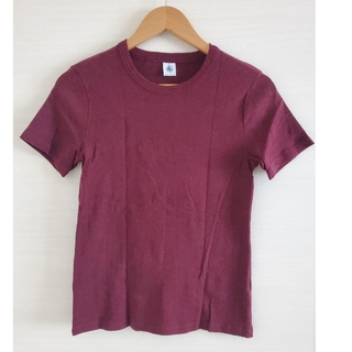 プチバトー(PETIT BATEAU)のクルーネック半袖Tシャツ／PETIT BATEAU(Tシャツ(半袖/袖なし))