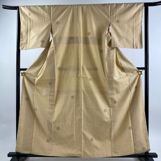 紬 身丈160.5cm 裄丈63cm 正絹 秀品 【中古】(着物)