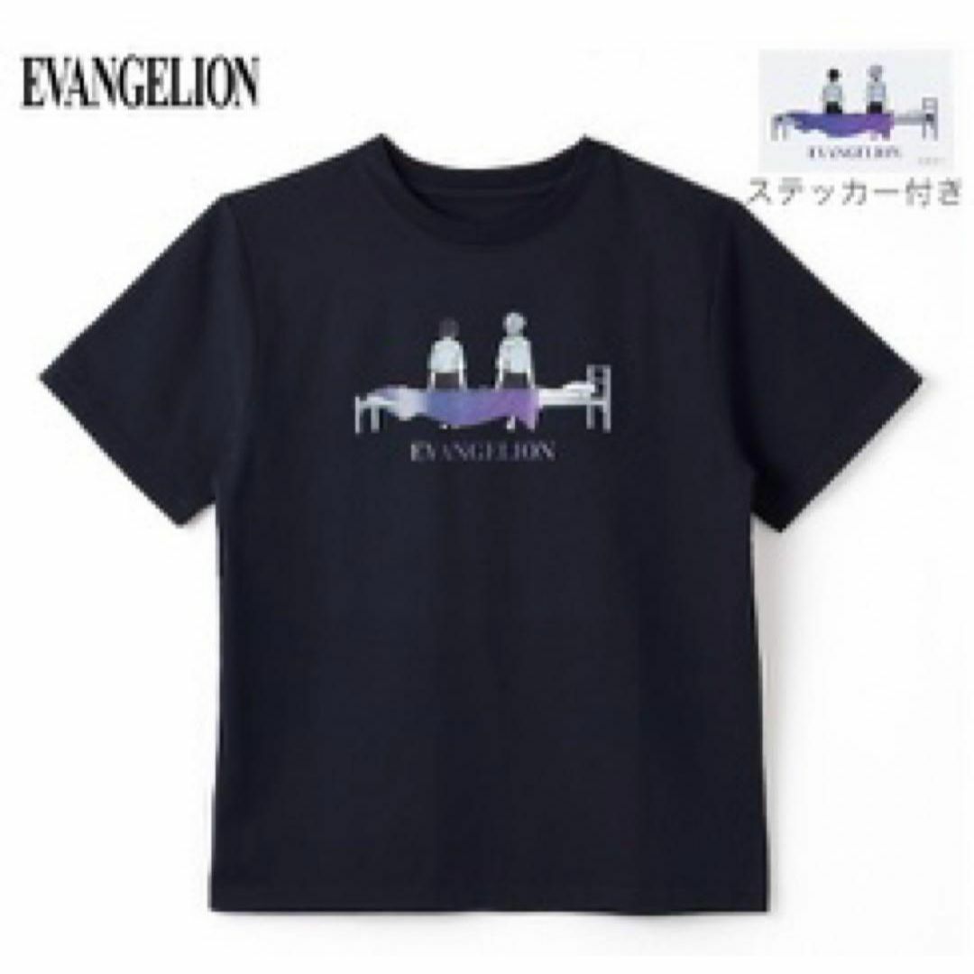 L　エヴァンゲリオン　渚カヲル　碇シンジ　Tシャツ　ステッカー付　映画　新劇場版 エンタメ/ホビーのアニメグッズ(その他)の商品写真