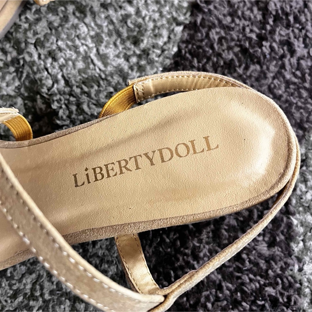 Liberty doll(リバティードール)のリバリティードール☆チャンキーヒール美脚コードサンダル レディースの靴/シューズ(ハイヒール/パンプス)の商品写真