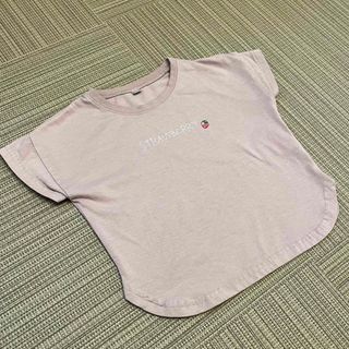 くすみ　ピンク　Tシャツ　90 女の子(Tシャツ/カットソー)