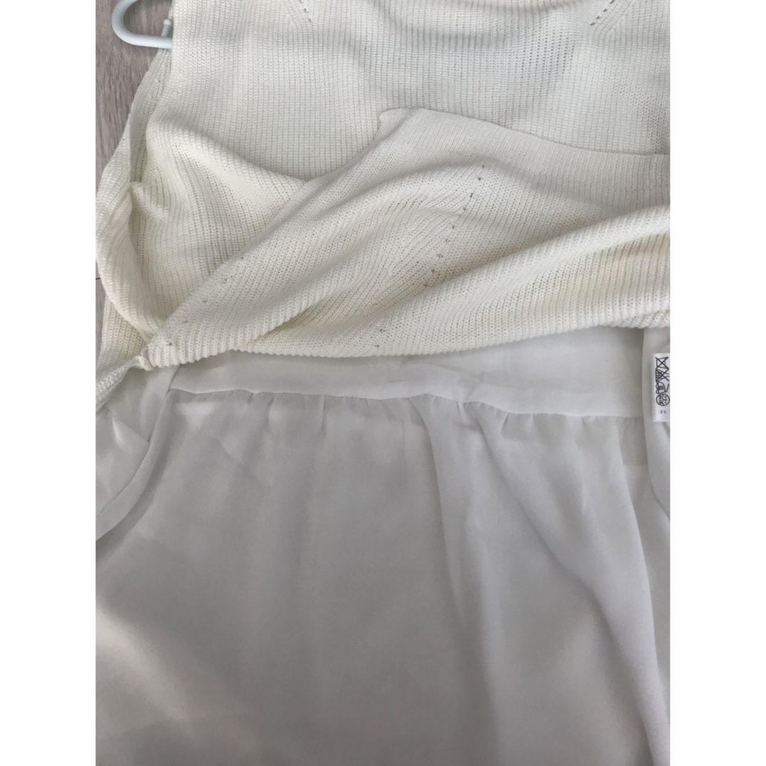 le.coeur blanc(ルクールブラン)のルクールブラン　サマーニット レディースのトップス(カットソー(半袖/袖なし))の商品写真
