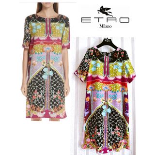 ETRO - 再値下げ セール☆極美品 ETRO エトロ 洗練 春 夏 ゆったり 美人 ドレス