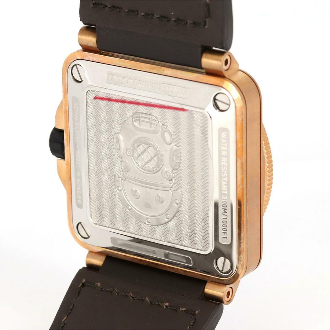 【新品】ベル&ロス BR03-92ダイバー ホワイト ブロンズ LIMITED BR0392-D-WH-BR/SCA ブロンズ 自動巻 メンズの時計(腕時計(アナログ))の商品写真