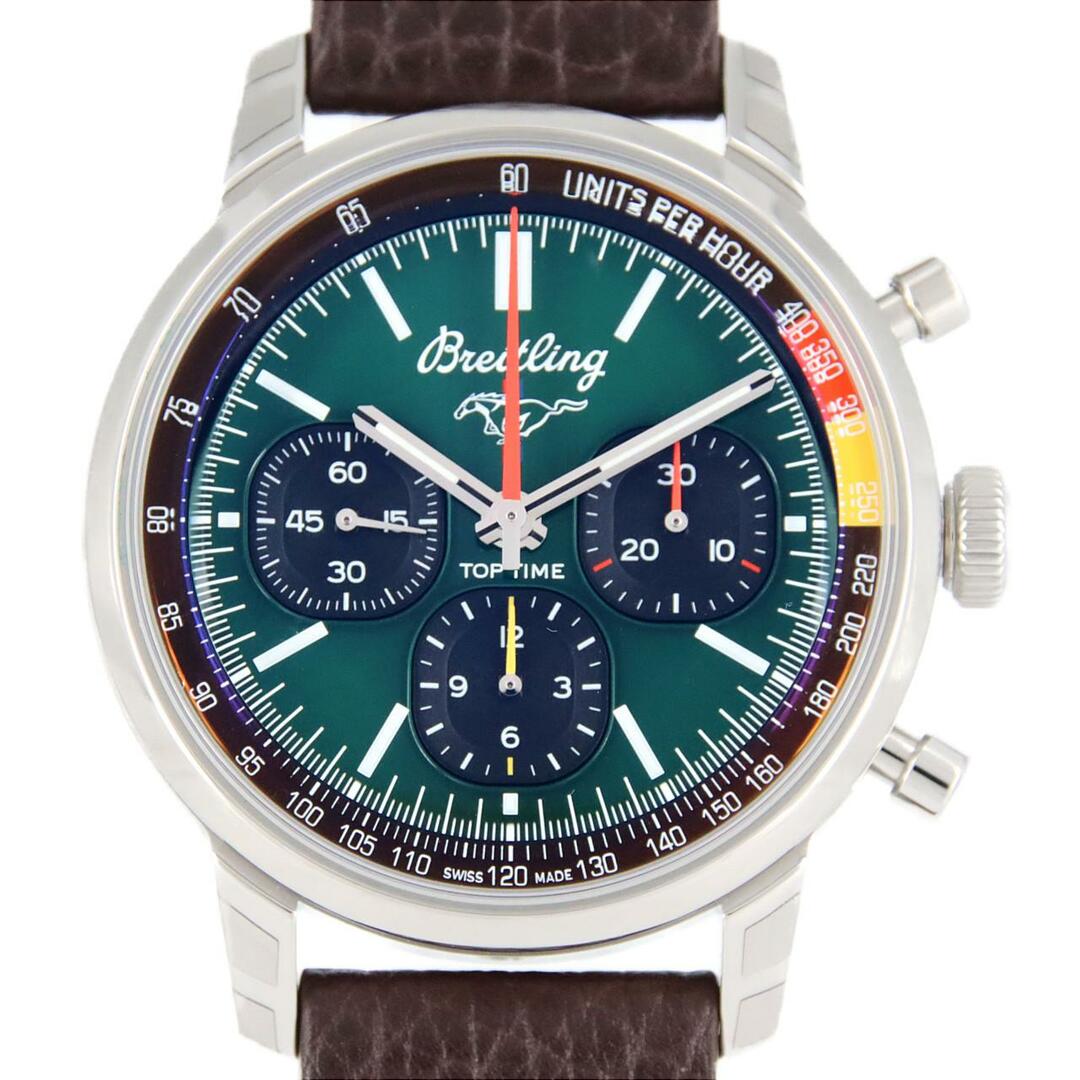 BREITLING(ブライトリング)の【新品】ブライトリング トップタイムB01フォードマスタング A25310/AB01762A1L1X1 SS 自動巻 メンズの時計(腕時計(アナログ))の商品写真