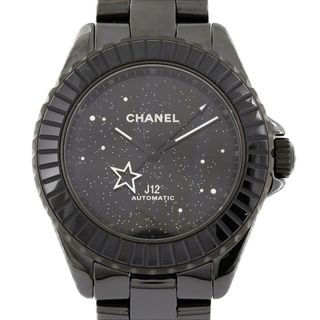 シャネル(CHANEL)の【新品】シャネル J12インターステラー キャリバー12.1 38mm LIMITED H7989 セラミック 自動巻(腕時計(アナログ))