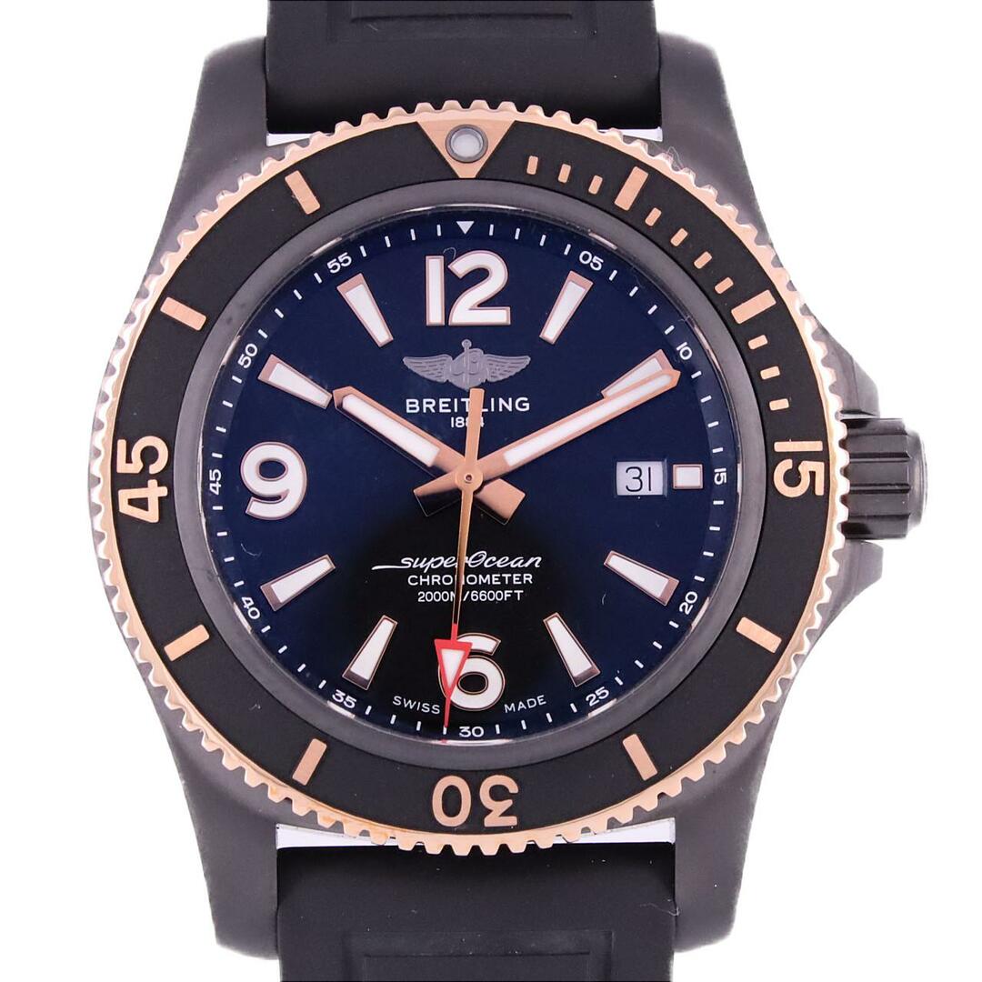 BREITLING(ブライトリング)の【新品】ブライトリング スーパーオーシャンオートマチック46ブラックスチール U17368/U17368221B1S1 SSxPG 自動巻 メンズの時計(腕時計(アナログ))の商品写真