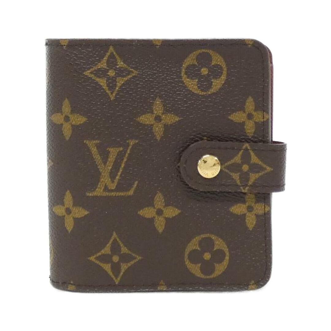 LOUIS VUITTON(ルイヴィトン)のルイヴィトン モノグラム コンパクト ジップ M61667 財布 レディースのファッション小物(財布)の商品写真