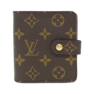 ルイヴィトン(LOUIS VUITTON)のルイヴィトン モノグラム コンパクト ジップ M61667 財布(財布)