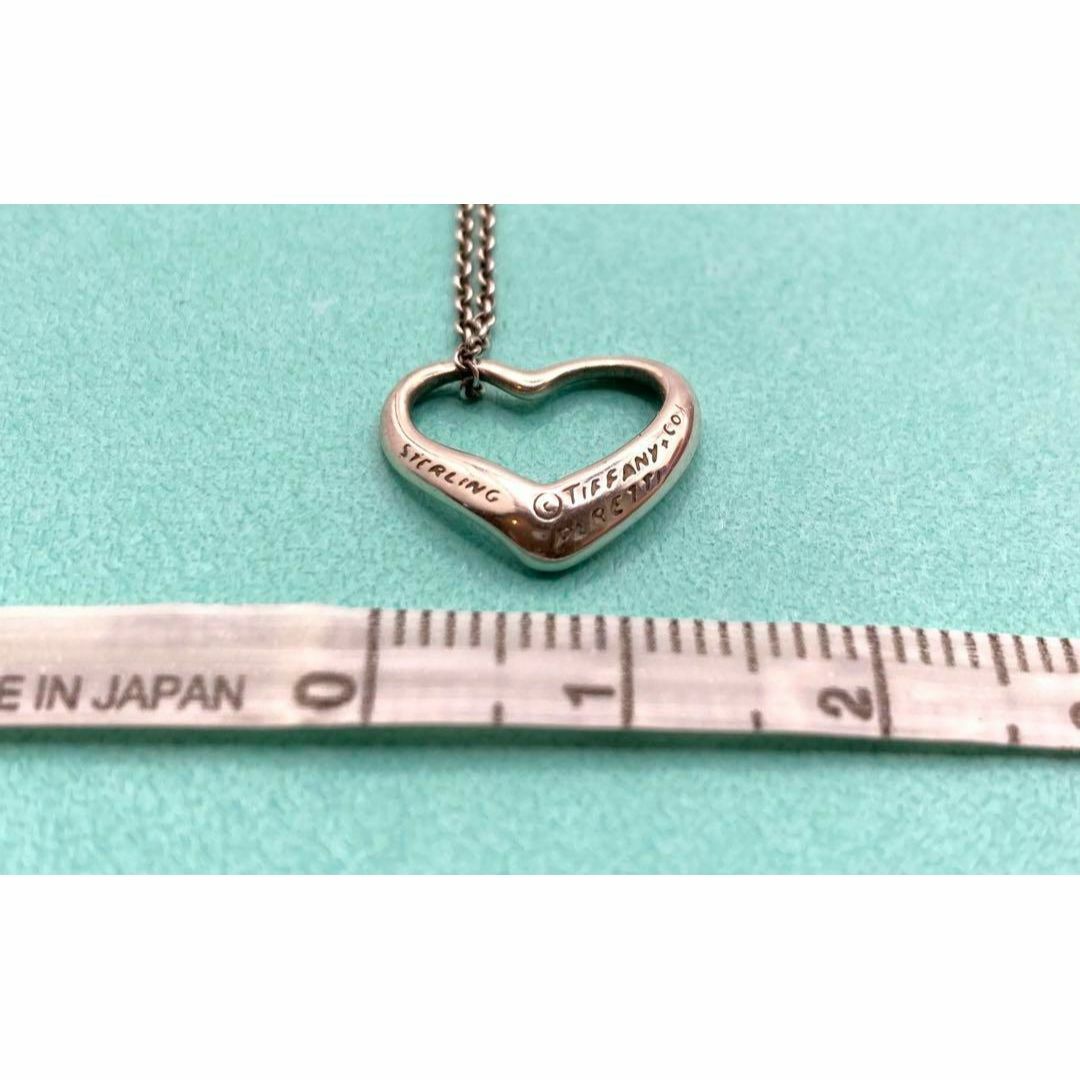 Tiffany & Co.(ティファニー)のティファニー オープンハート ネックレス XS ミニサイズ オールド レディースのアクセサリー(ネックレス)の商品写真