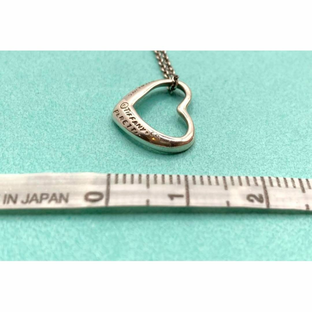 Tiffany & Co.(ティファニー)のティファニー オープンハート ネックレス XS ミニサイズ オールド レディースのアクセサリー(ネックレス)の商品写真