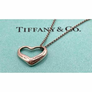 ティファニー(Tiffany & Co.)のティファニー オープンハート ネックレス XS ミニサイズ オールド(ネックレス)