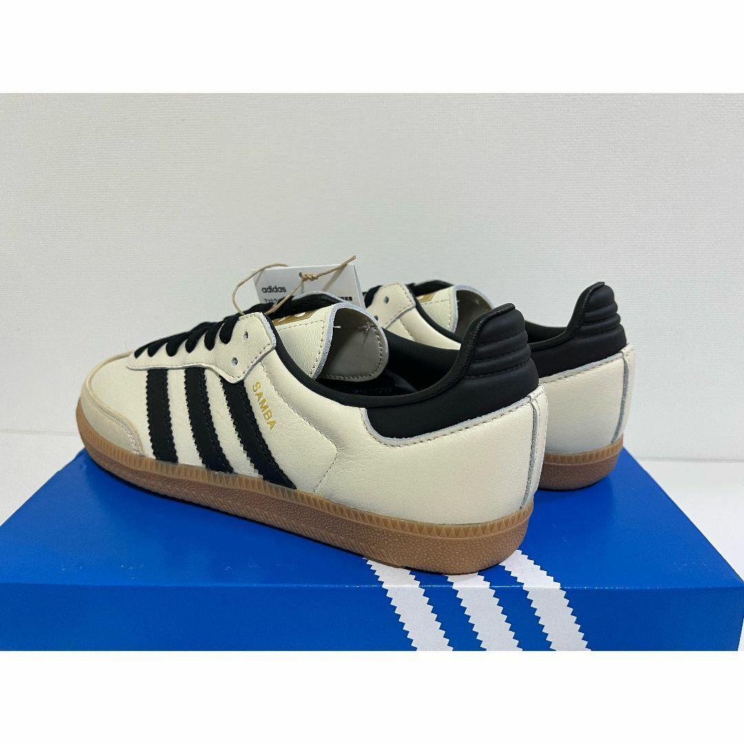 adidas(アディダス)の【新品】24cm adidas SAMBA OG クリームホワイト レディースの靴/シューズ(スニーカー)の商品写真