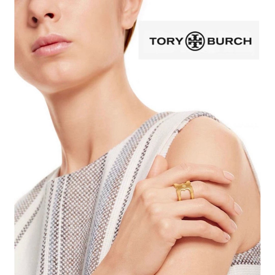 Tory Burch(トリーバーチ)のTBL004G2-8トリーバーチTory burch  リング レディースのアクセサリー(リング(指輪))の商品写真