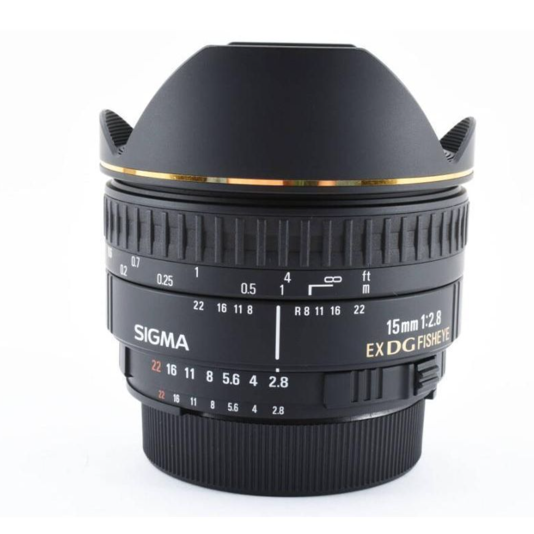 SIGMA(シグマ)の★ ニコン用 SIGMA AF 15mm F2.8D EX DG FISHEYE スマホ/家電/カメラのカメラ(レンズ(単焦点))の商品写真