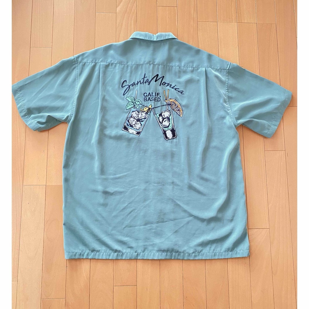 Right-on - オーバーシャツ 刺繍シャツの通販 by mmm.|ライト Right-on - オーバーシャツ 刺繍シャツの通販 by mmm.|ライト
