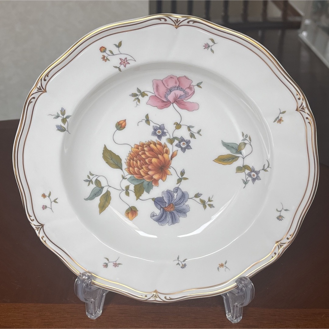 WEDGWOOD(ウェッジウッド)の【希少品】ウェッジウッド★ローズミード★深皿　6枚 インテリア/住まい/日用品のキッチン/食器(食器)の商品写真