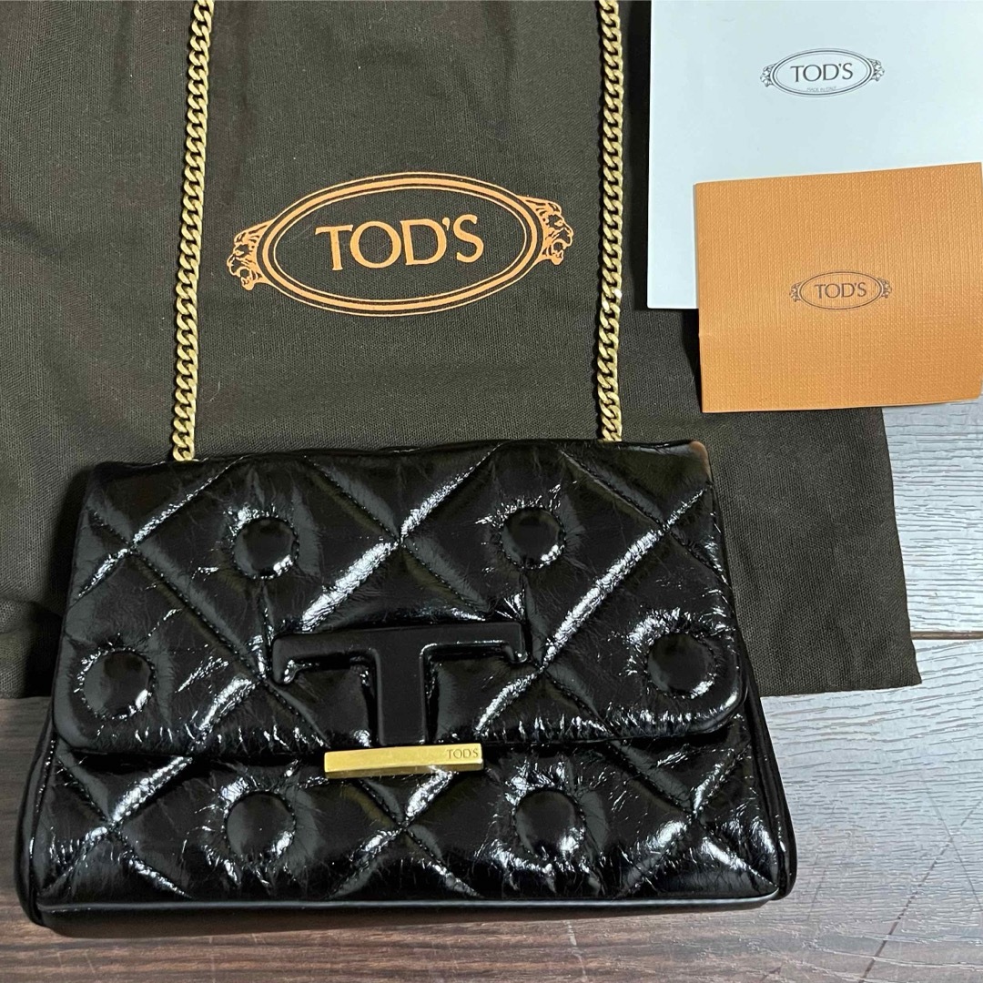 TOD'S(トッズ)のトッズ　シグネチャー　クロスボディチェーンショルダーバッグ レディースのバッグ(ショルダーバッグ)の商品写真