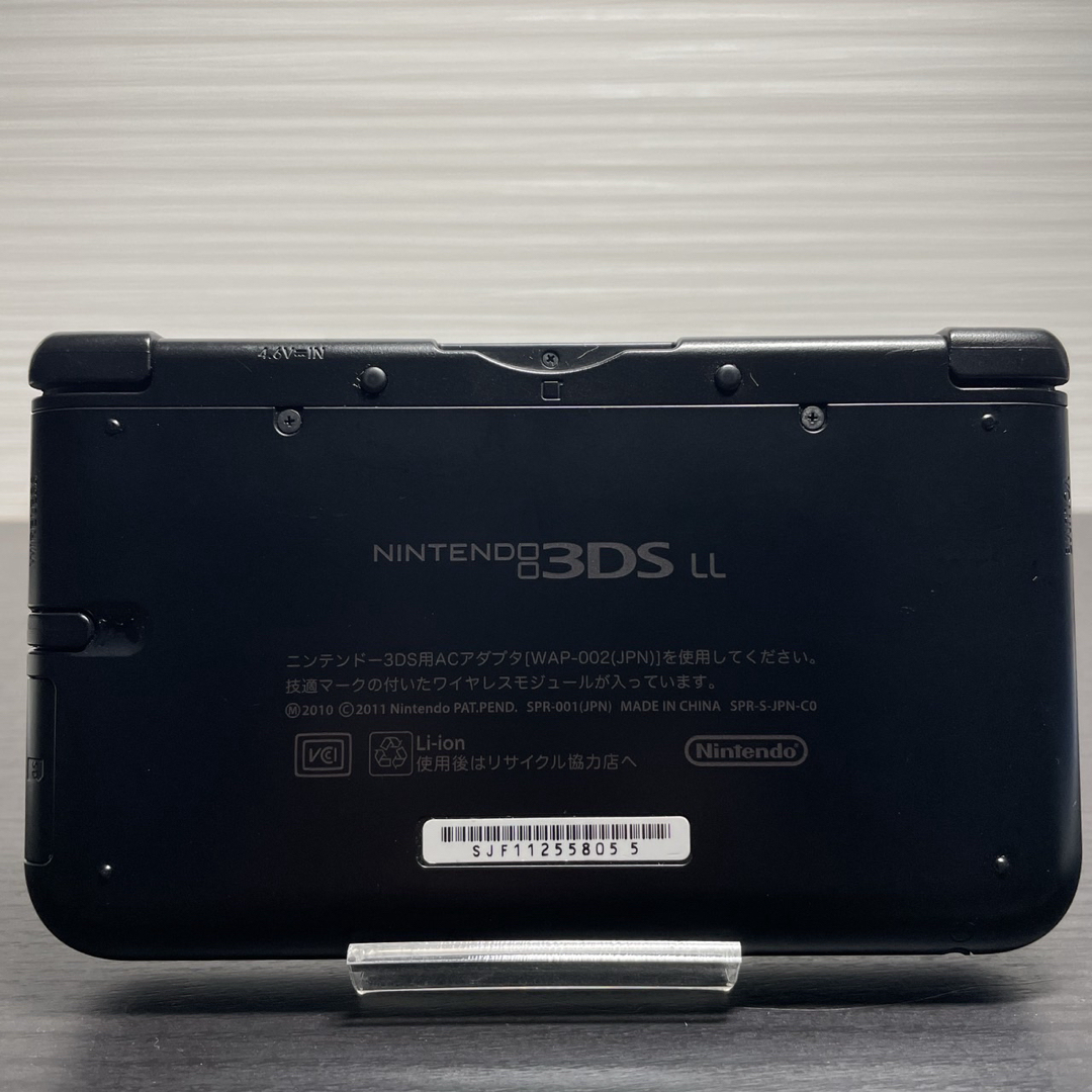 任天堂(ニンテンドウ)の美品 ニンテンドー3DS LL  ブラック 任天堂 エンタメ/ホビーのゲームソフト/ゲーム機本体(携帯用ゲーム機本体)の商品写真