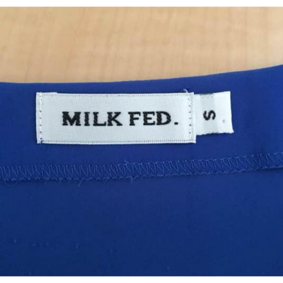 MILKFED.(ミルクフェド)の【美品!!】ミルクフェド　MILK FED. ブラウス トップス レディースのトップス(シャツ/ブラウス(長袖/七分))の商品写真