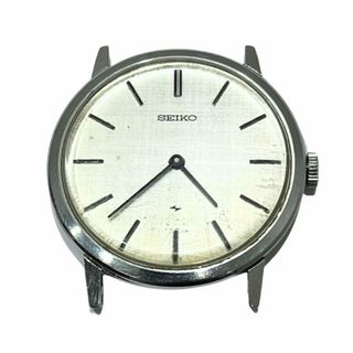 セイコー(SEIKO)のSEIKO セイコー シャリオ 手巻き 腕時計 2220-0180 フェイスのみ ステンレススチール 稼働品 訳あり 【中古】 22404K348(腕時計(アナログ))