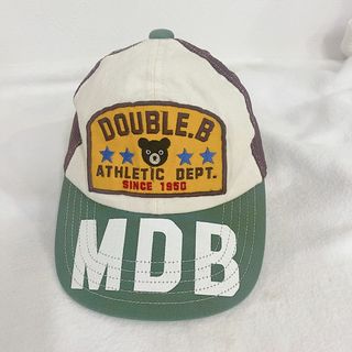 ダブルビー(DOUBLE.B)の● DOUBLE.B キャップ S 頭周 約50㎝位 ダブルビー(帽子)