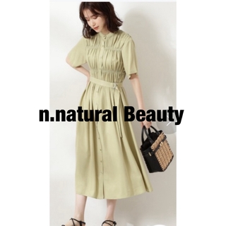 N.Natural beauty basic - n.natural Beauty  ティアードギャザーワンピース価格11660円