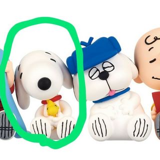 スヌーピー(SNOOPY)の肩ズンスヌーピーガチャガチャ(その他)