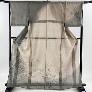 訪問着 身丈165.5cm 裄丈67cm 正絹 名品 【中古】(着物)