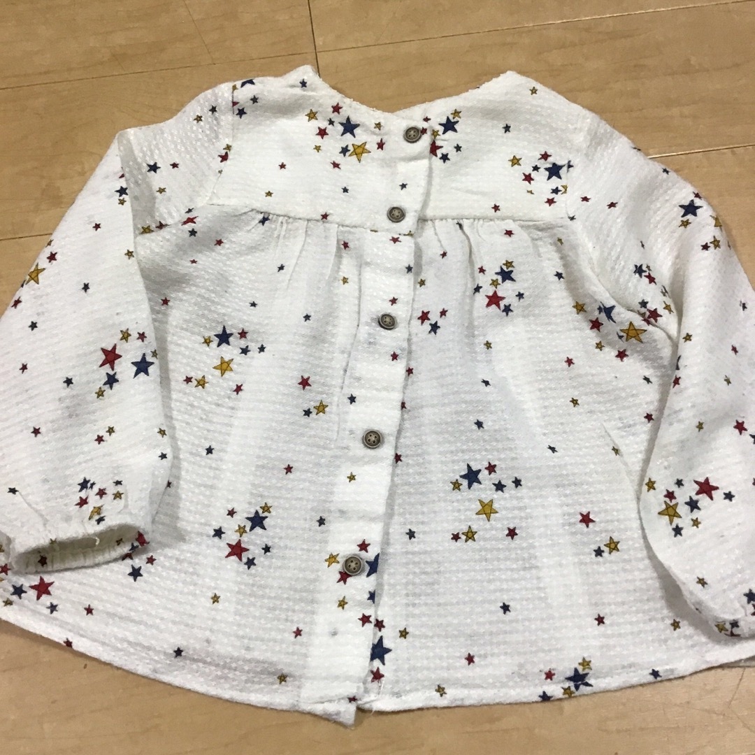 ZARA(ザラ)のZARA ベビーガール　ブラウス キッズ/ベビー/マタニティのキッズ服女の子用(90cm~)(ワンピース)の商品写真