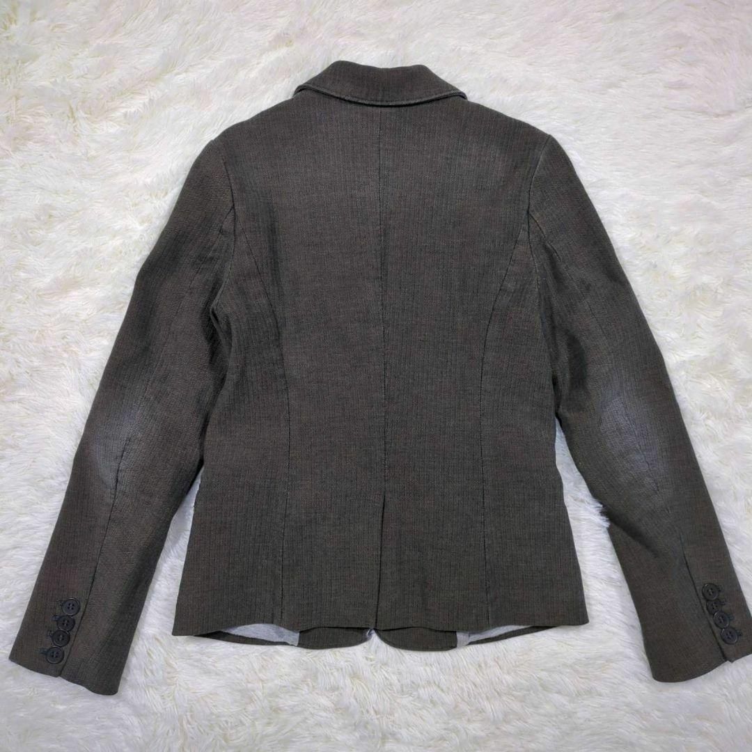 ドルチェ&ガッバーナ Sicily シチリア シングルジャケット グレー 光沢感 レディースのジャケット/アウター(テーラードジャケット)の商品写真