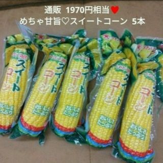 スイートコーン  5本  とうもろこし  おつまみ  おやつ  コーン(菓子/デザート)