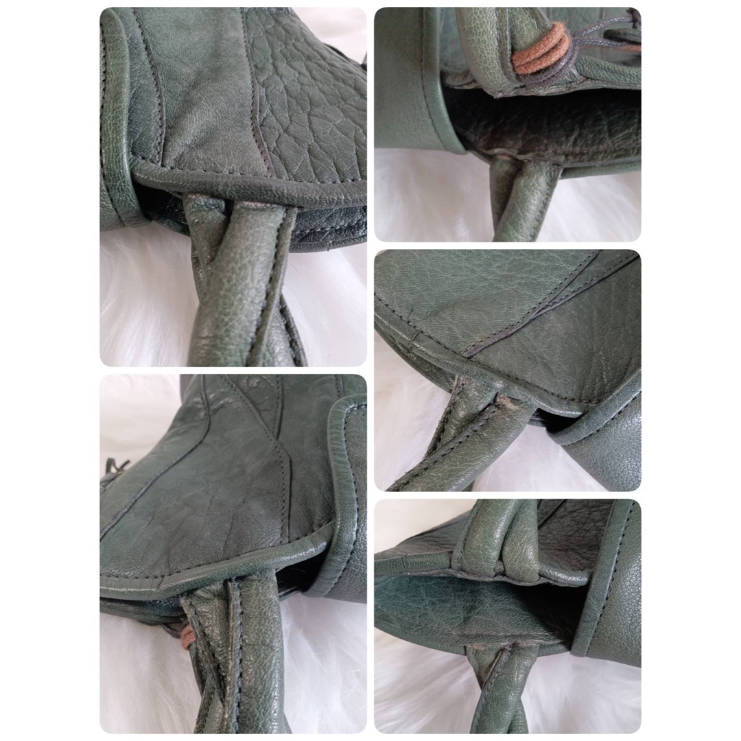IBIZA(イビザ)のIBIZAイビザ　編み込み　グリーン　トートバック レディースのバッグ(トートバッグ)の商品写真