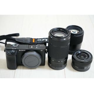 ソニー(SONY)の‪α‬6400ダブルズームキット+シグマ30mm F1.4 DC DN SON(ミラーレス一眼)