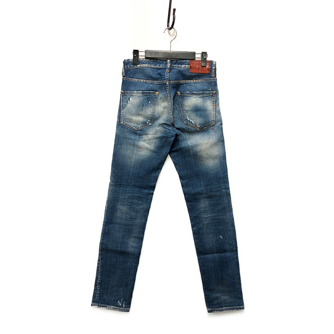 DSQUARED2(ディースクエアード)のDSQUARED2 ディースクエアード S74LA0649 Cool guy jean 加工 デニムパンツ ストレッチ入り インディゴ サイズ44 正規品 / B4888 メンズのパンツ(デニム/ジーンズ)の商品写真