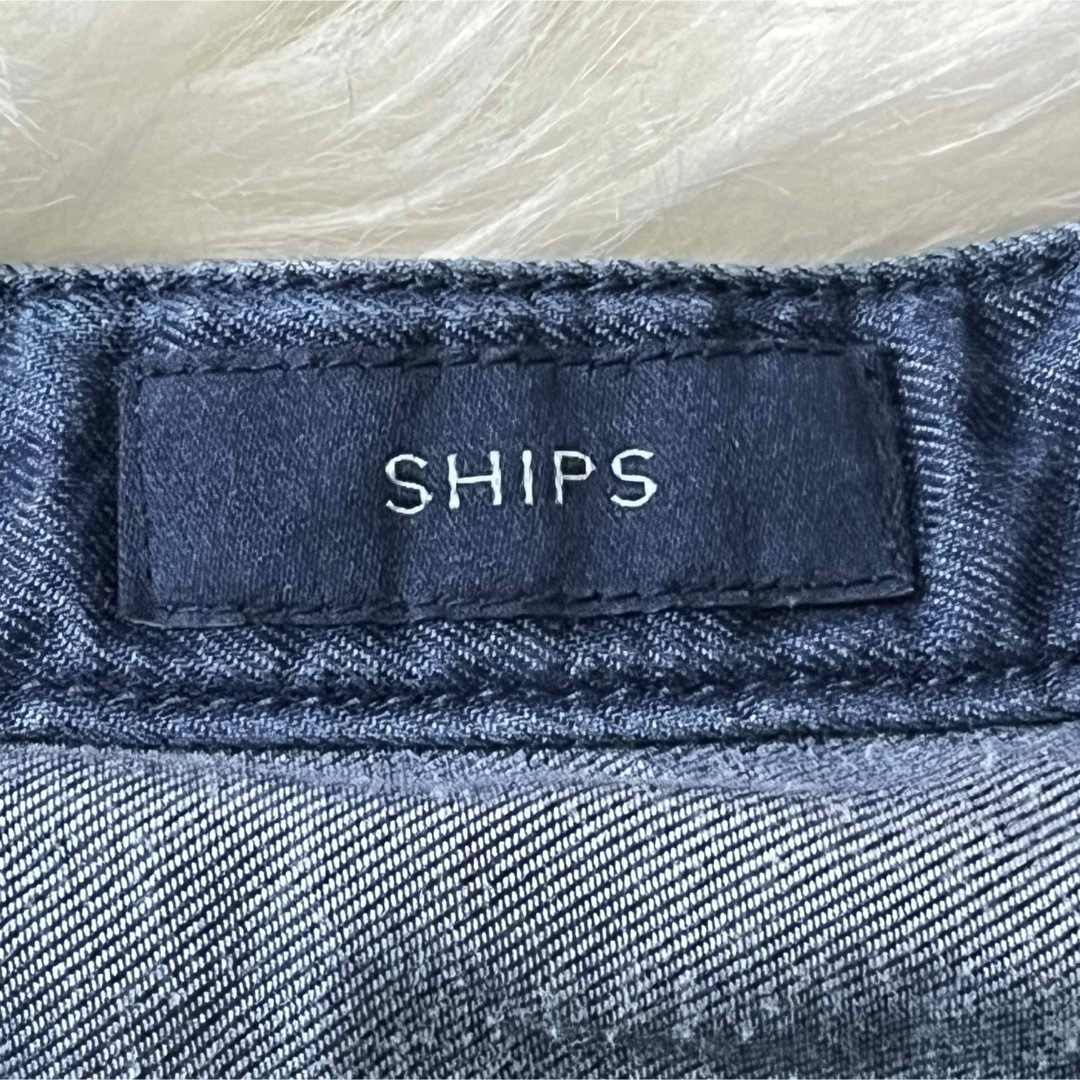 SHIPS(シップス)のSHIPS デニムシャツワンピース ワンピ シップス レディースのワンピース(ロングワンピース/マキシワンピース)の商品写真