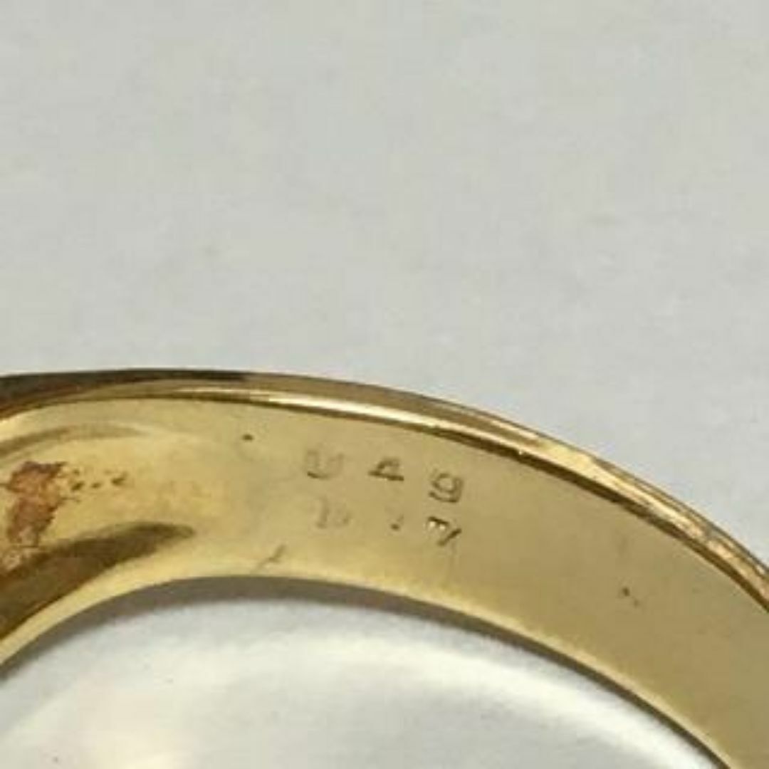 K18　ルビー　ダイヤモンド　指輪 レディースのアクセサリー(リング(指輪))の商品写真