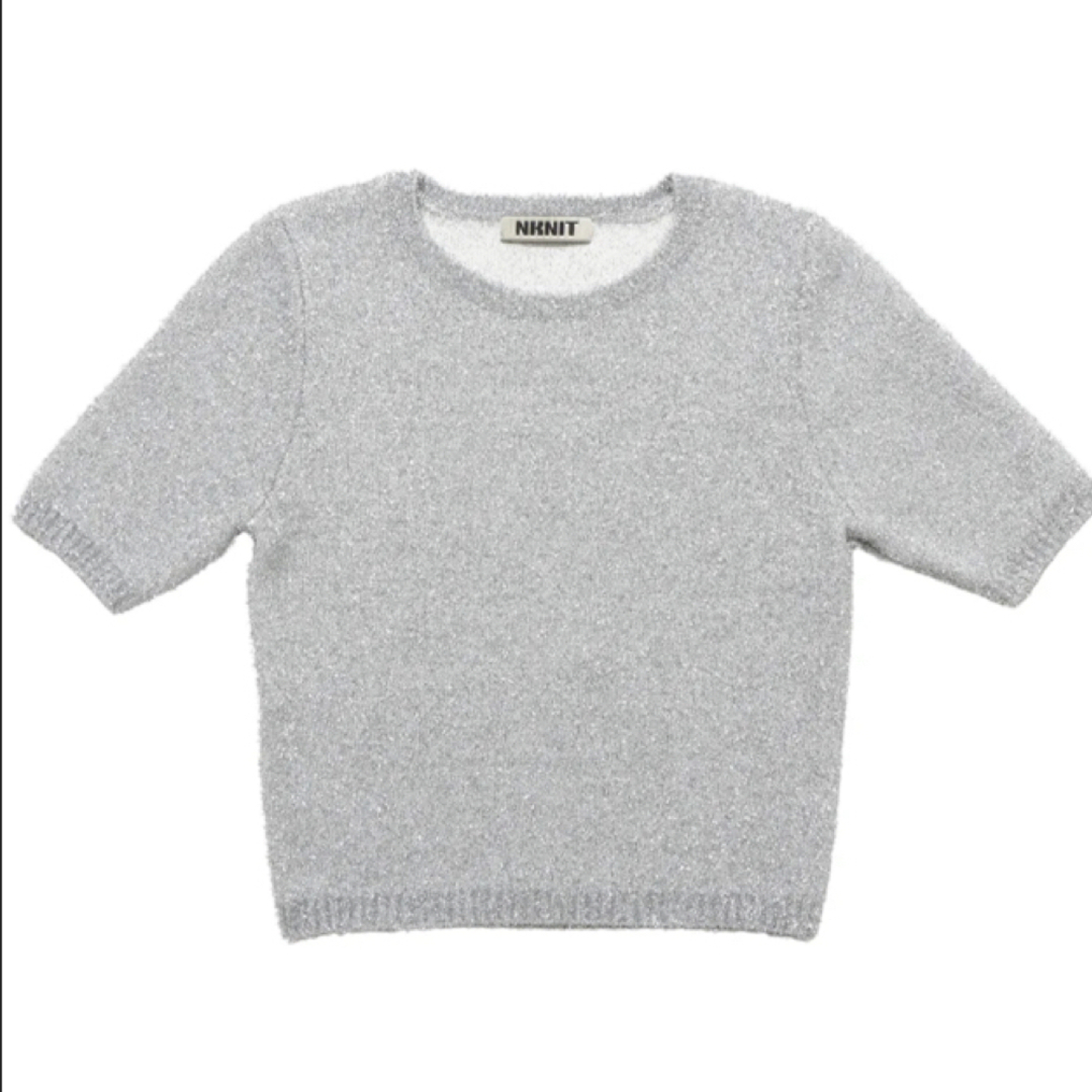 nknit  dry shaggy mini T-shirt レディースのトップス(ニット/セーター)の商品写真