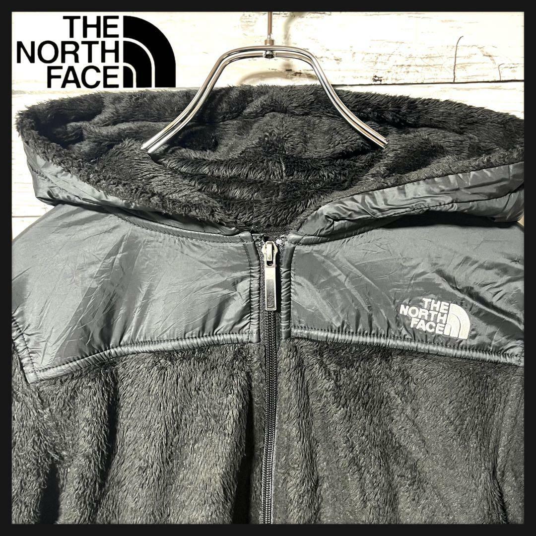 THE NORTH FACE(ザノースフェイス)の◎ノースフェイス　フード ブルゾン 毛長 パイル ジャンパー ナイロン A98 メンズのジャケット/アウター(その他)の商品写真