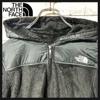 ザノースフェイス(THE NORTH FACE)の◎ノースフェイス　フード ブルゾン 毛長 パイル ジャンパー ナイロン A98(その他)