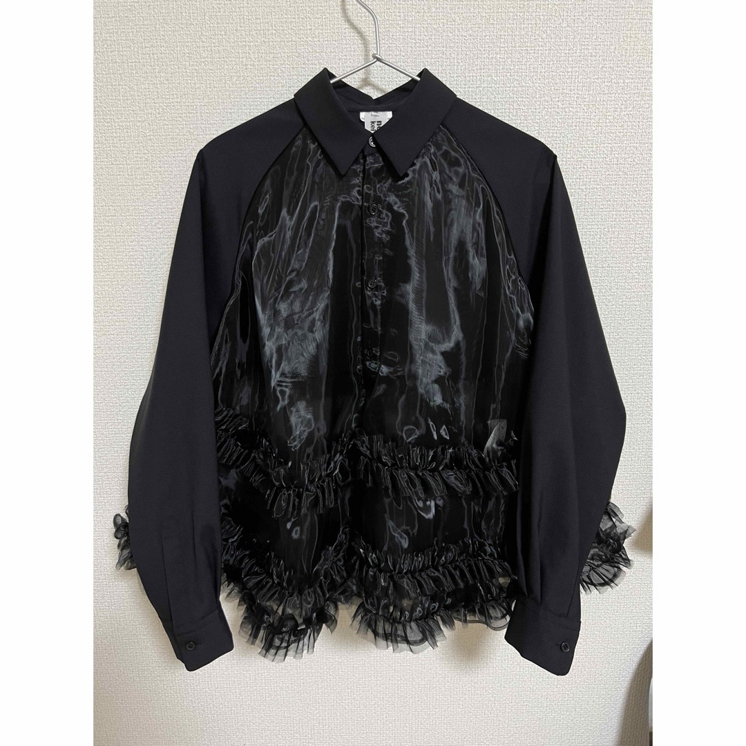 COMME des GARCONS(コムデギャルソン)のCommeDesGarçons NoirKeiNinomiya チュールブラウス レディースのトップス(シャツ/ブラウス(長袖/七分))の商品写真