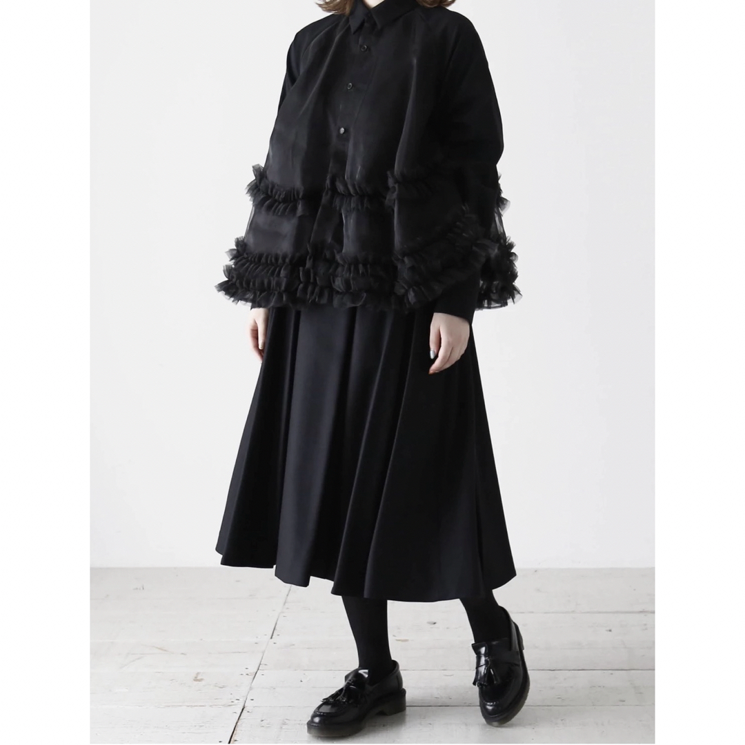 COMME des GARCONS(コムデギャルソン)のCommeDesGarçons NoirKeiNinomiya チュールブラウス レディースのトップス(シャツ/ブラウス(長袖/七分))の商品写真