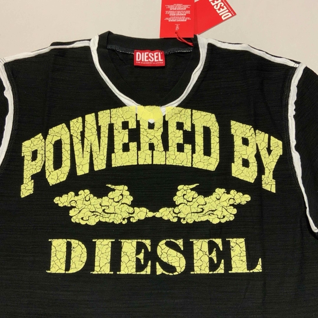 DIESEL(ディーゼル)の洗練されたデザイン DIESEL 正規品　T-DIEGOR-V-RAW　XL メンズのトップス(Tシャツ/カットソー(半袖/袖なし))の商品写真