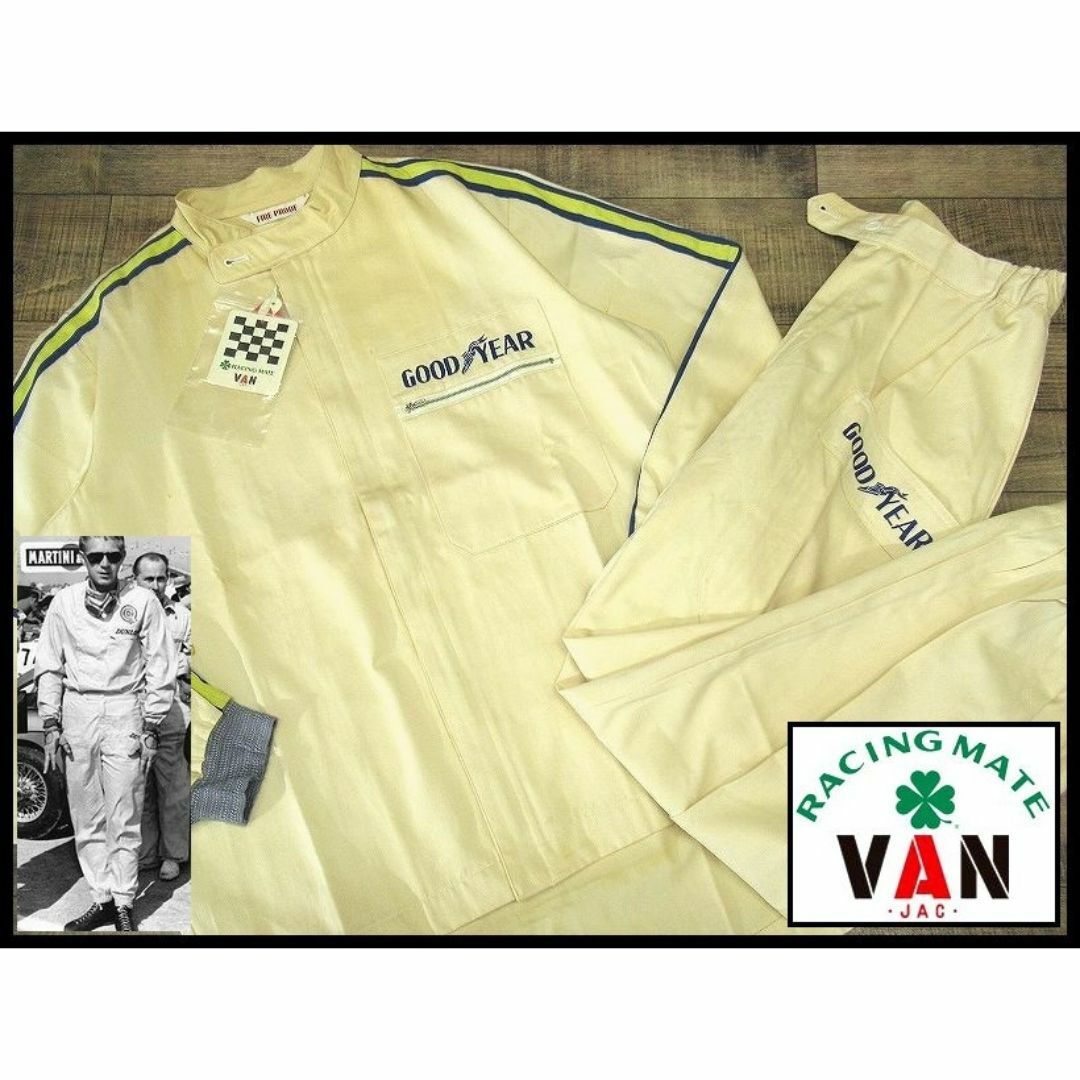 VAN Jacket(ヴァンヂャケット)のデッドストック 当時物 RACING MATE VAN JAC レーシングスーツ メンズのスーツ(セットアップ)の商品写真